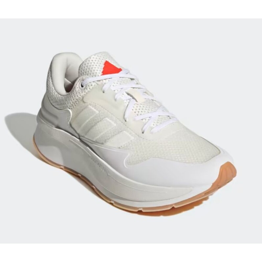 Adidas ZNCHILL LIGHTMOTION+ White Red Gum Sneaker Womens 8.5 Mens 7.5